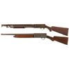 Image 2 : Two Riot Shotguns -A) U.S. Savage Model 520-30 Slide Action Shotgun