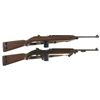 Image 1 : Two U.S. M1 Semi-Automatic Carbines -A) IBM M1 Carbine with Sling