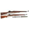 Image 1 : Two U.S. Remington Bolt Action Rifles -A) U.S. Remington Model 1917 Rifle