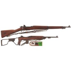 One U.S. Rifle and One Carbine -A) U.S. Smith-Corona Model 1903-A3 Bolt Action Rifle