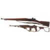 Image 2 : One U.S. Rifle and One Carbine -A) U.S. Smith-Corona Model 1903-A3 Bolt Action Rifle