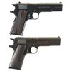 Image 2 : Two U.S. Colt 1911 Semi-Automatic Pistols -A) U.S. Colt Model 1911 Pistol