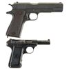 Image 2 : Two American Semi-Automatic Pistols -A) U.S. Colt Model 1911A1 Pistol with Remington-Rand Slide