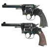 Image 1 : Two Inscribed Colt New Service Double Action Revolvers -A) Colt New Service Revolver with "RNWMP" Ma