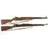 Image 1 : Two U.S. Rifles -A) Harrington & Richardson M1 Garand Semi-Automatic Rifle