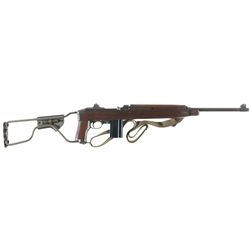 Inland M1 Semi-Automatic Carbine with Paratrooper Style Stock