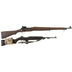 One U.S. Rifle and One Carbine -A) Winchester Model 1917 Bolt Action Rifle