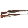Image 1 : Two U.S. Bolt Action Rifles -A) Remington Model 1903A3 Rifle