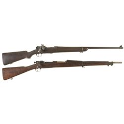 Two U.S. Bolt Action Rifles -A) U.S. Springfield M2 Training Rifle