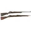 Image 1 : Two U.S. Bolt Action Rifles -A) U.S. Springfield M2 Training Rifle