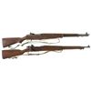 Image 1 : Two U.S. Military Long Guns -A) Springfield Armory M1 Garand Semi-Automatic Rifle