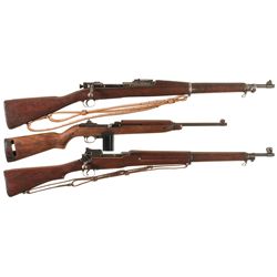 Three U.S. Military Long Guns -A) Springfield Armory Model 1903 Mark I Bolt Action Rifle with Sling