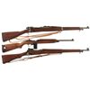 Image 1 : Three U.S. Military Long Guns -A) Springfield Armory Model 1903 Mark I Bolt Action Rifle with Sling