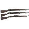 Image 1 : Collector's Lot of Three U.S. Model 1903 Bolt Action Rifles -A) Remington Model 1903 Rifle
