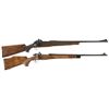 Image 1 : Two Bolt Action Rifles -A) Winchester Model 1917 Sporting Rifle
