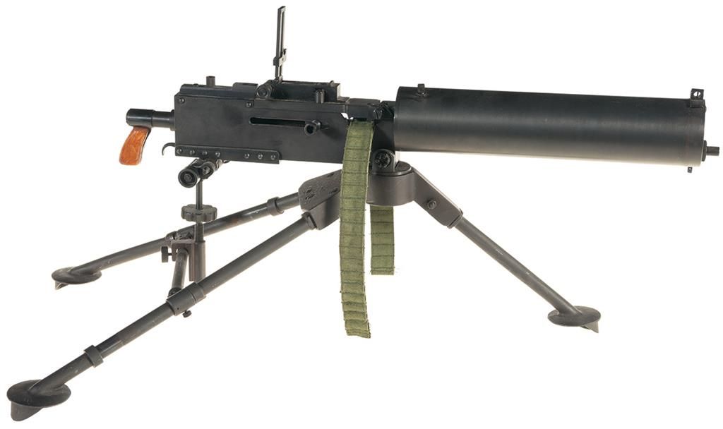 Four Scale Models of Machine Guns