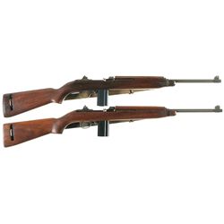 Collector's Lot of Two U.S. Military Semi-Automatic Carbines -A) Quality Hardware M1 Carbine