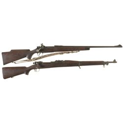 Two U.S. Bolt Action Rifles -A) U.S. Eddystone Model 1917 Rifle