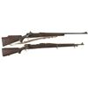Image 1 : Two U.S. Bolt Action Rifles -A) U.S. Eddystone Model 1917 Rifle