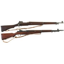 Collector's Lot of Two U.S. Military Winchester Long Guns -A) Winchester Model 1917 Bolt Action Rifl