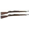 Image 1 : Collector's Lot of Two U.S. Springfield Model 1903 Bolt Action Rifles -A) Springfield Armory Model 1