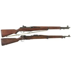 Collector's Lot of Two U.S. Military Rifles -A) Springfield Armory M1 Garand Semi-Automatic Rifle