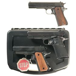 Three 1911 Type Semi-Automatic Pistols -A) RMT Marked 1911A1 Pistol