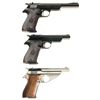 Image 2 : Three Star Semi-Automatic Pistols -A) Star Model FR Sport Pistol with Box