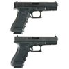 Image 2 : Two Glock Semi-Automatic Pistols -A) Glock Model 22C Pistol