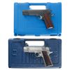 Image 1 : Two Cased Semi-Automatic Pistols -A) Springfield Armory 1911A1 Pistol with Extra Magazine