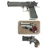Image 1 : Three Pistols -A) IMI Desert Eagle 357 Magnum Semi-Automatic Pistol