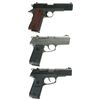 Image 2 : Three Semi-Automatic Pistols -A) Para-Ordnance Model 14.45 Pistol