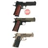 Image 2 : Three 1911 Style Semi-Automatic Pistols -A) Rock Island Armory Model 1911 A1 FS Tactical Pistol with