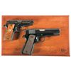 Image 2 : Two Colt Semi-Automatic Pistols -A) Cased Colt MK IV Second Edition Series 80 Government Model 380 P