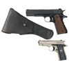 Image 1 : Two Semi-Automatic Pistols -A) Federal Ordnance Model 1911A1 Pistol with Holster