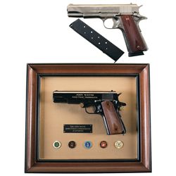 One Semi-Automatic Pistol and One Display Pistol -A) Rock Island Armory Model 1911 A1 FS Pistol with