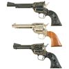 Image 2 : Three Colt Single Action Revolvers -A) Colt New Frontier Model Revolver with Box