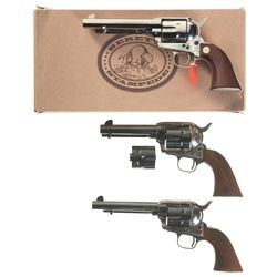 Three Single Action Revolvers -A) Beretta Stampede Revolver with Box