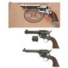 Image 1 : Three Single Action Revolvers -A) Beretta Stampede Revolver with Box