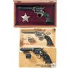 Image 1 : Three Boxed Colt Single Action Revolvers -A) Colt Frontier Scout Arizona Ranger Commemorative Revolv
