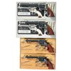 Image 1 : Four Boxed Single Action Revolvers -A) Uberti Hartford Model Revolver