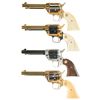Image 2 : Collector's Lot of Four Cased Commemorative Colt Single Action Revolvers -A) Colt Nebraska Centennia