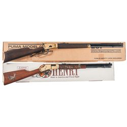 Two Boxed Lever Action Long Guns -A) Puma Model 92 Rifle