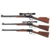 Image 2 : Three Winchester Lever Action Rifles -A) Winchester Model 94AE XTR Rifle in Rare 307 Caliber
