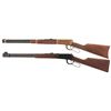 Image 2 : Two Boxed Winchester Lever Action Carbines -A) Winchester Model 94 Antlered Game Commemorative Carbi