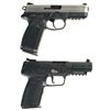 Image 2 : Two Cased Fabrique Nationale Semi-Automatic Pistols -A) FN FNP-45 Pistol