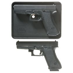 Two Glock Semi-Automatic Pistols -A) Glock Model 17C Pistol with Case