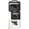 Image 1 : Three Semi-Automatic Pistols -A) Sig Sauer Custom Shop P220 with 2 Extra Magazines and Case