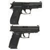Image 2 : Two Cased Semi-Automatic Pistols -A) Sig Model P226 "Navy SEAL" Pistol