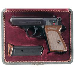 Rare Walther Model PPK L Duraluminum Frame Semi-Automatic Pistol with Case
